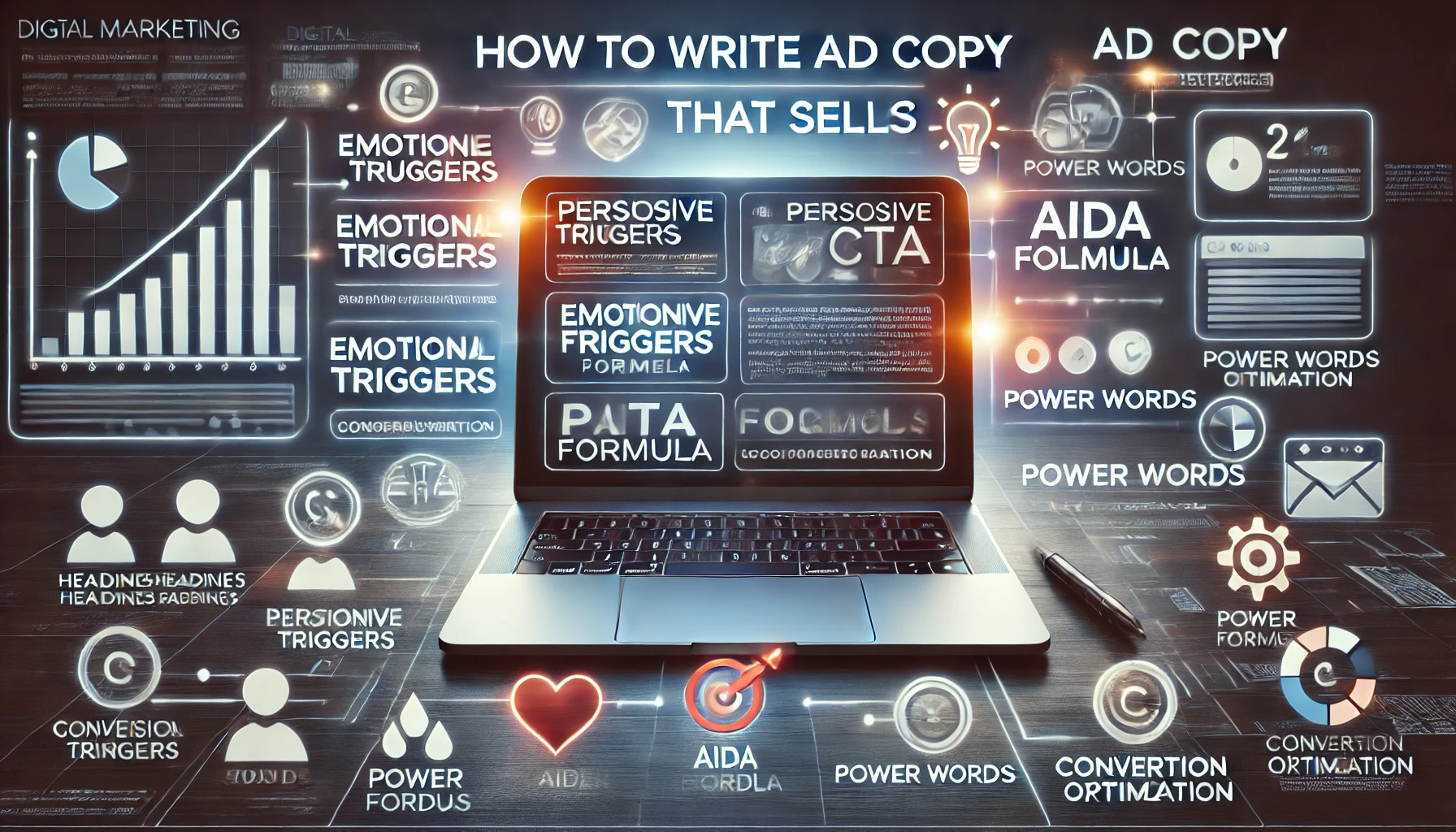 The-image-features-a-laptop-screen-displaying-ad-creation-tools